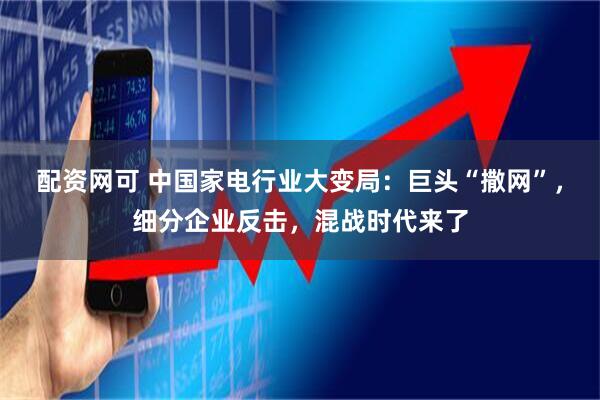 配资网可 中国家电行业大变局：巨头“撒网”，细分企业反击，混战时代来了