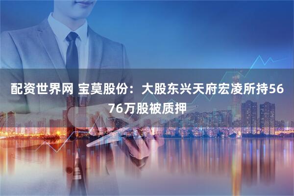 配资世界网 宝莫股份：大股东兴天府宏凌所持5676万股被质押