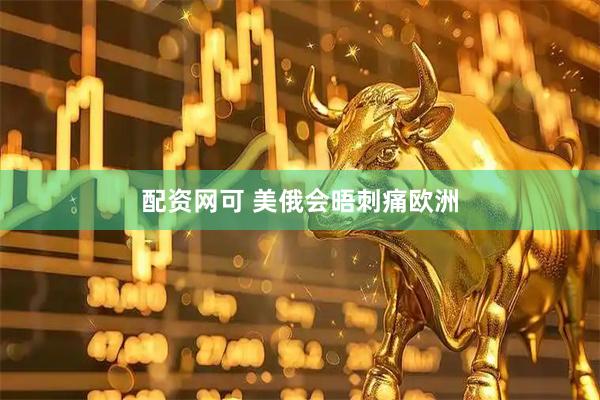 配资网可 美俄会晤刺痛欧洲